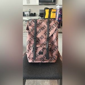 Pink Herschel Backpack